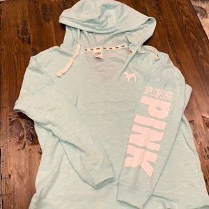 Pink hoodie